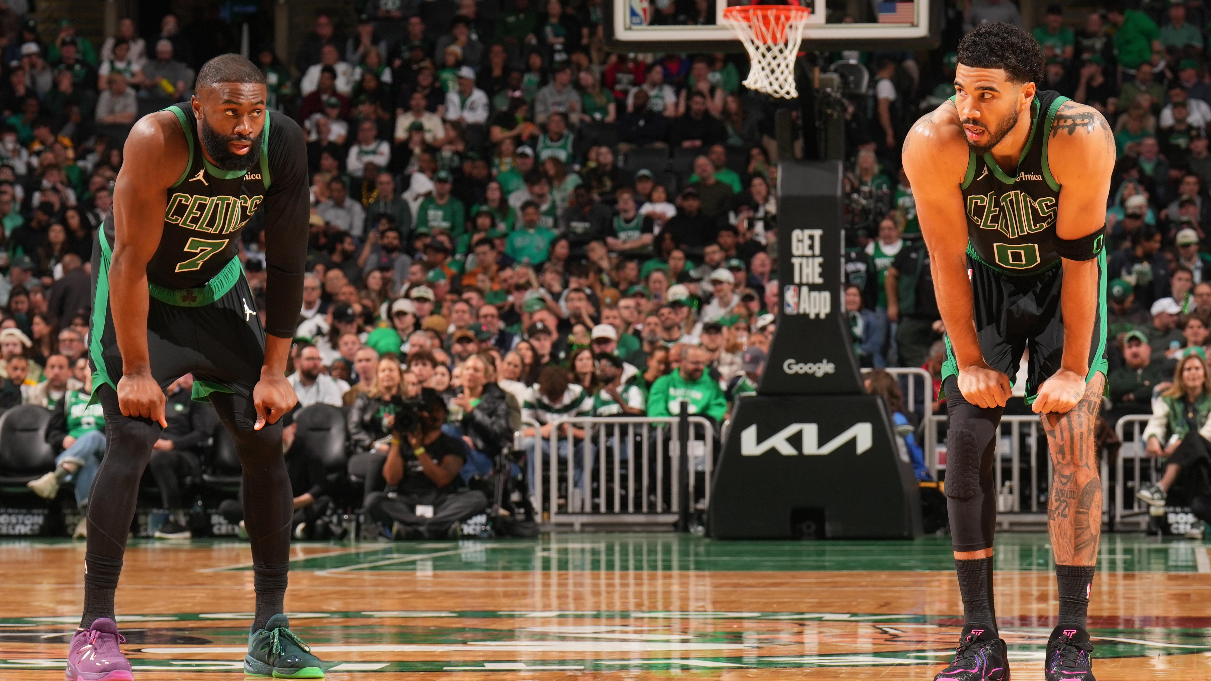 Jayson Tatum Gives Honest Thoughts on Jaylen Brown Celtics-76ers Trade in New ESPYs Video