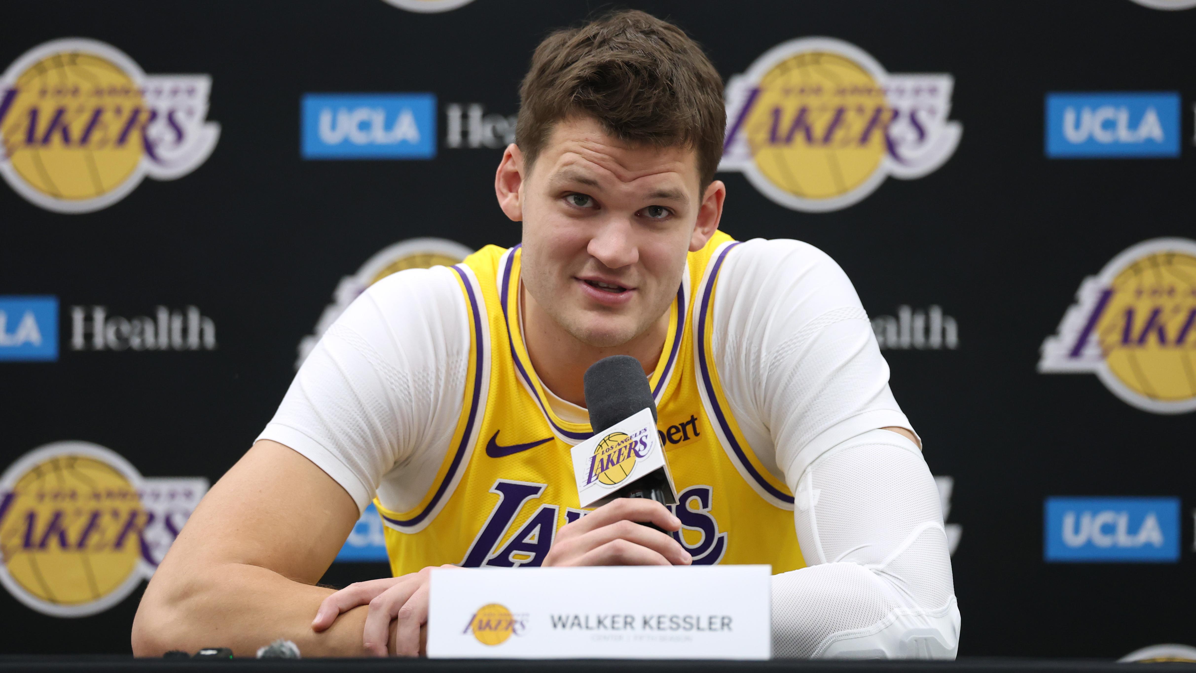 Walker Kessler Predicts Lakers Will Be 'Nasty Defensive Team' on Video Ahead of 2026-27 NBA Season