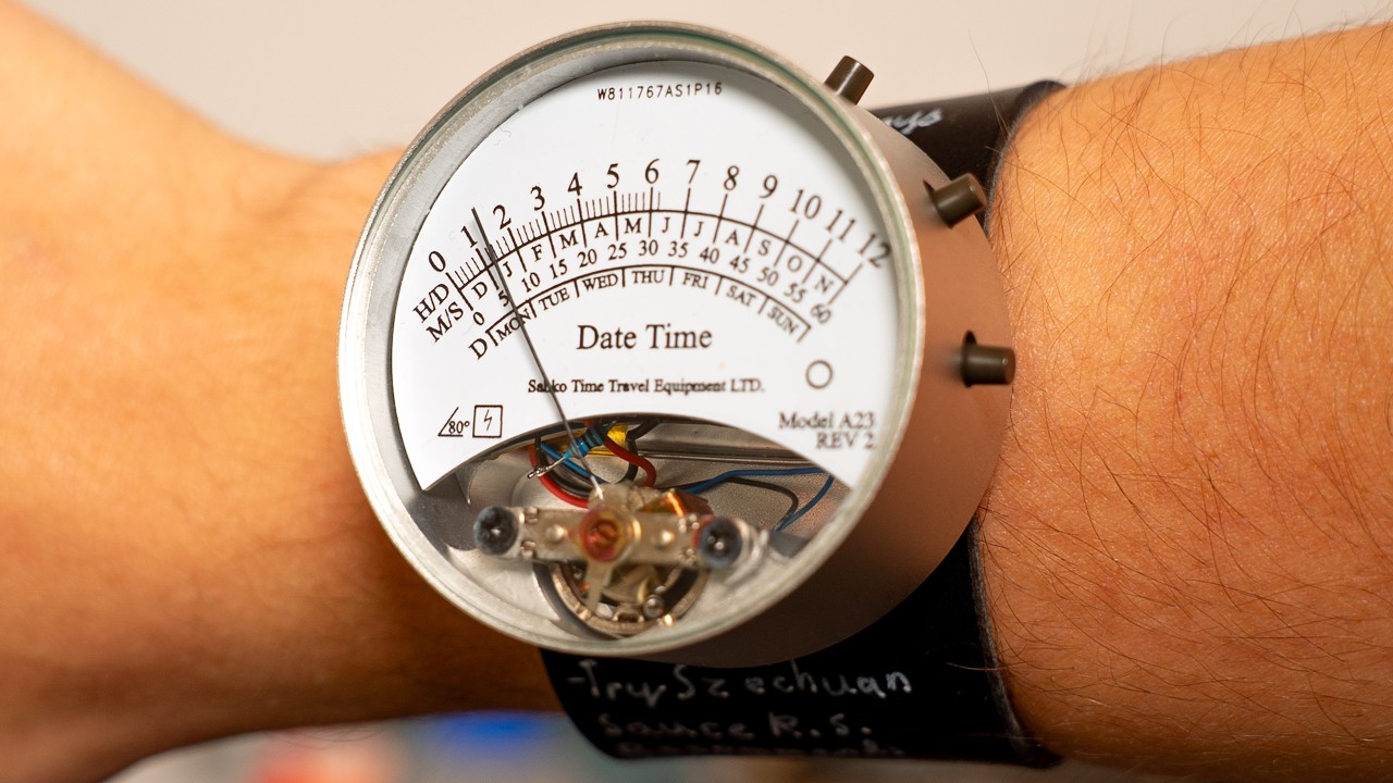 Building an Analog Meter Watch