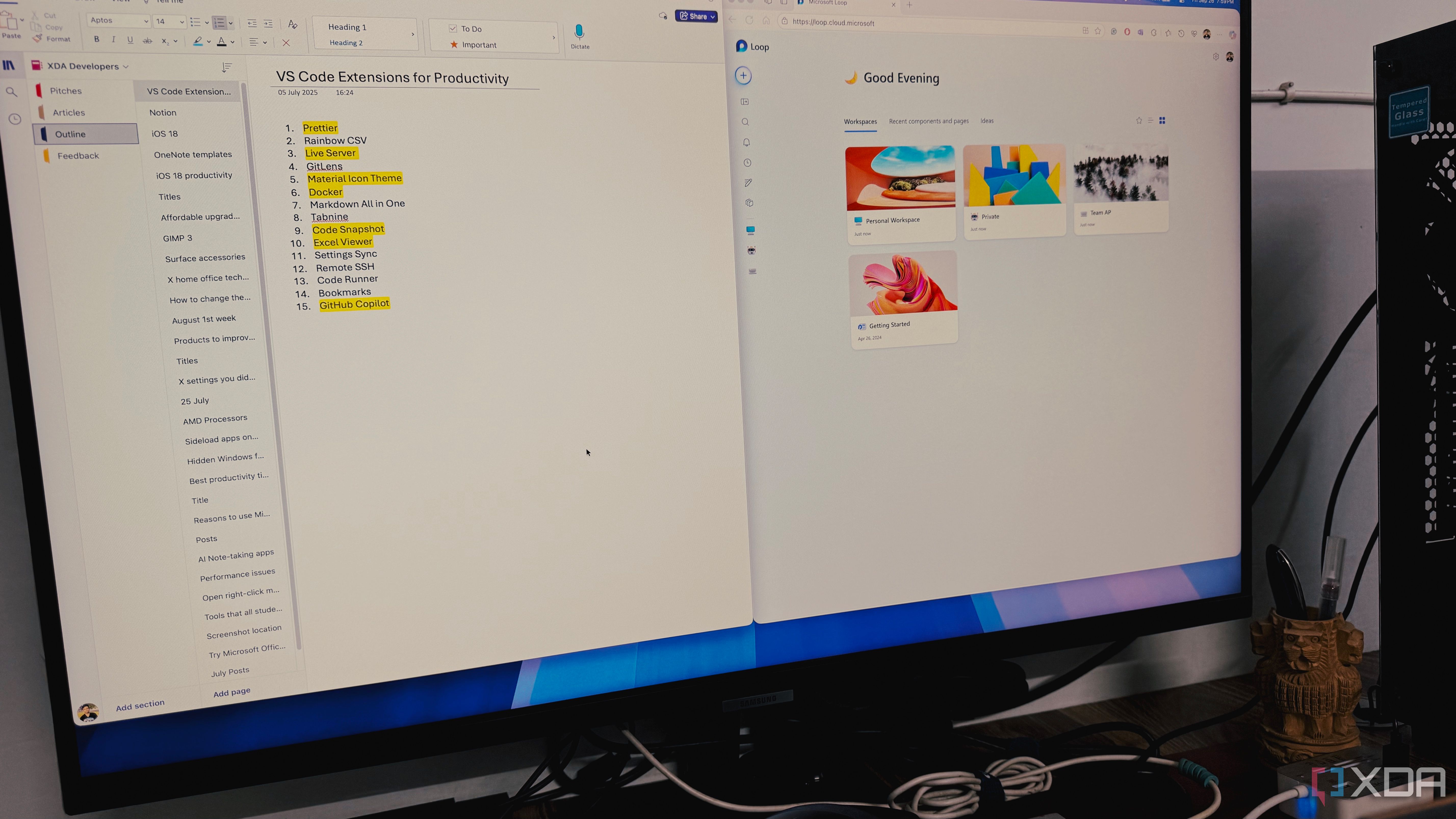 I switched from OneNote to Microsoft Loop and my workflow exploded
