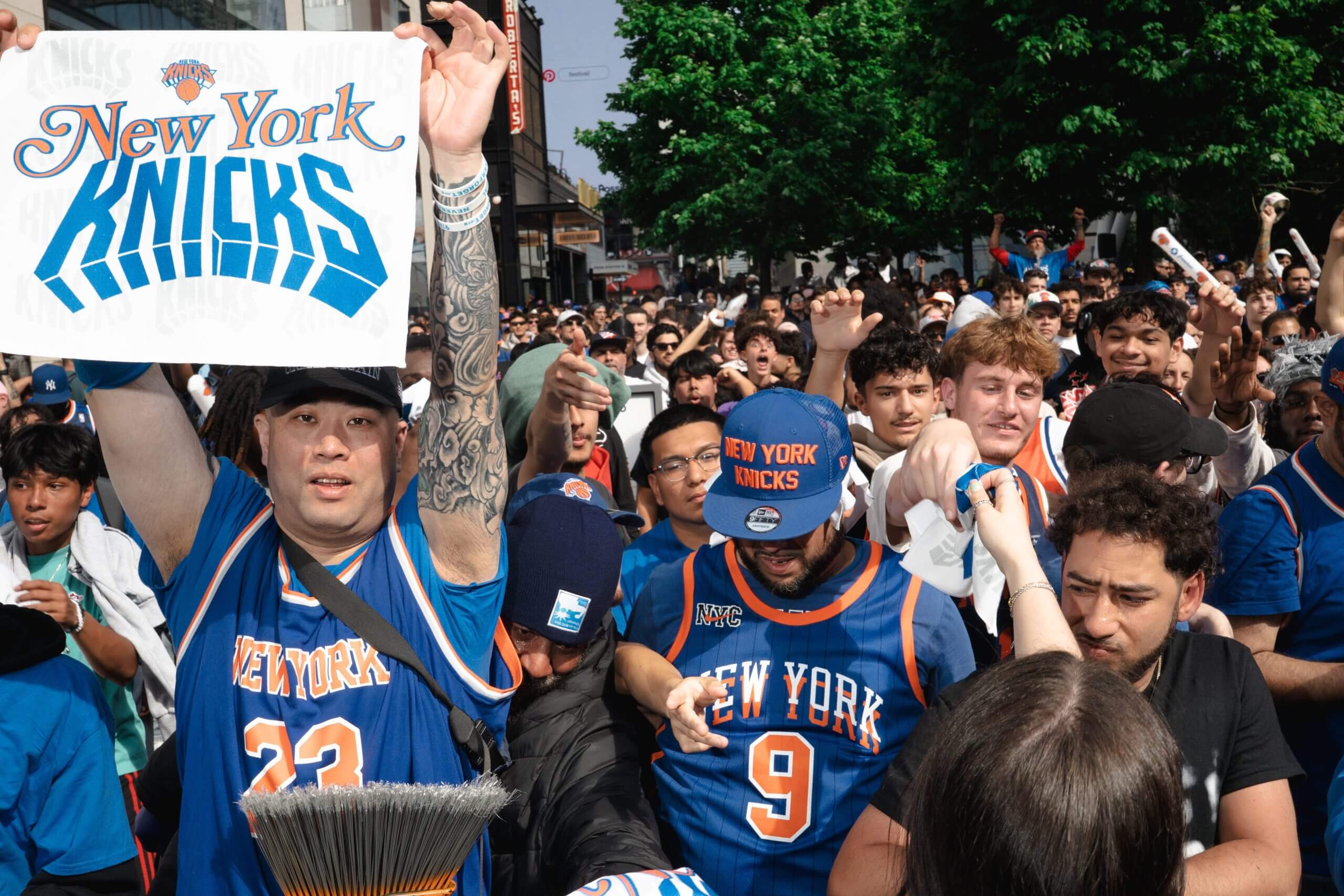 Knicks-Cavaliers Game 4 watch party outside MSG nixed over 'unruly' behavior: Sources