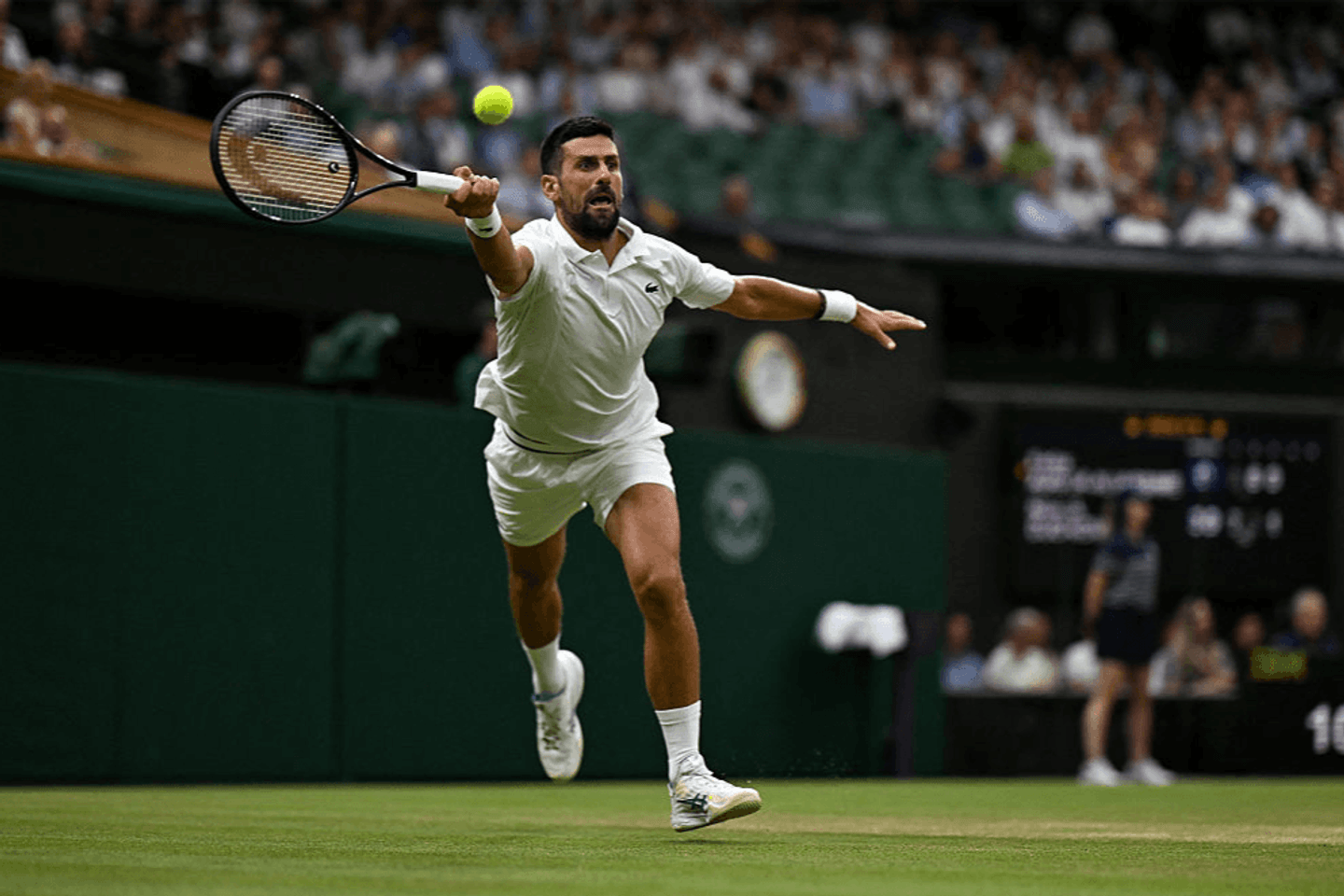 Wimbledon 2026 live updates: Felix Auger-Aliassime levels match at a set apiece against Novak Djokovic