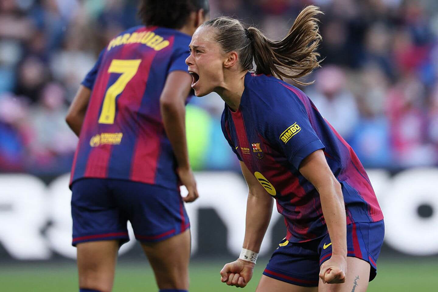 Barcelona vs OL Lyonnes live updates: Women’s Champions League final latest as stunning Paralluelo goal seals Barca's win
